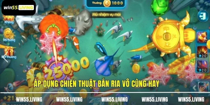 Áp dụng chiến thuật bắn ria vô cùng hay