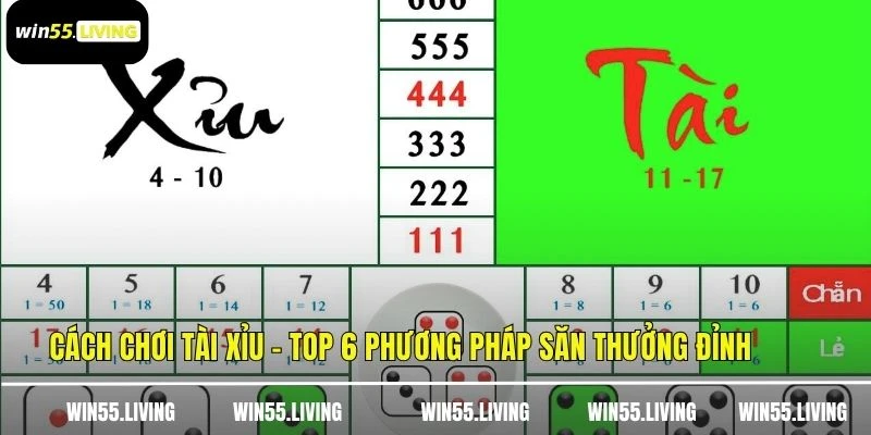 Cách Chơi Tài Xỉu