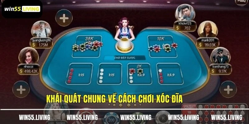 Khái quát chung về cách chơi xóc đĩa