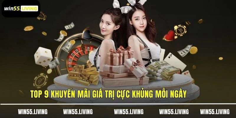 Top 9 khuyến mãi giá trị cực khủng mỗi ngày