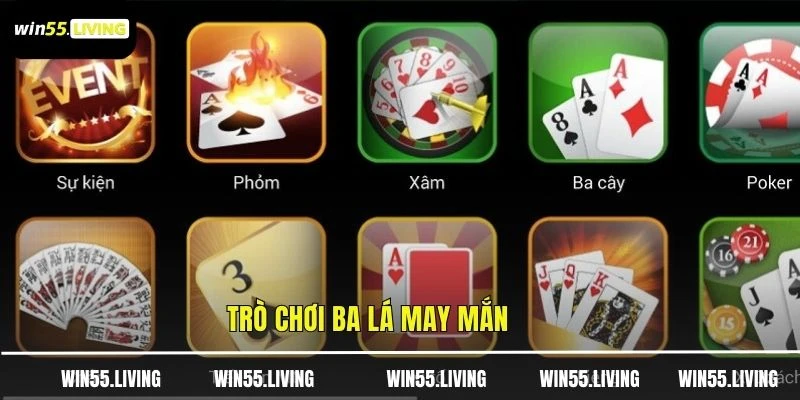 Trò chơi ba lá may mắn